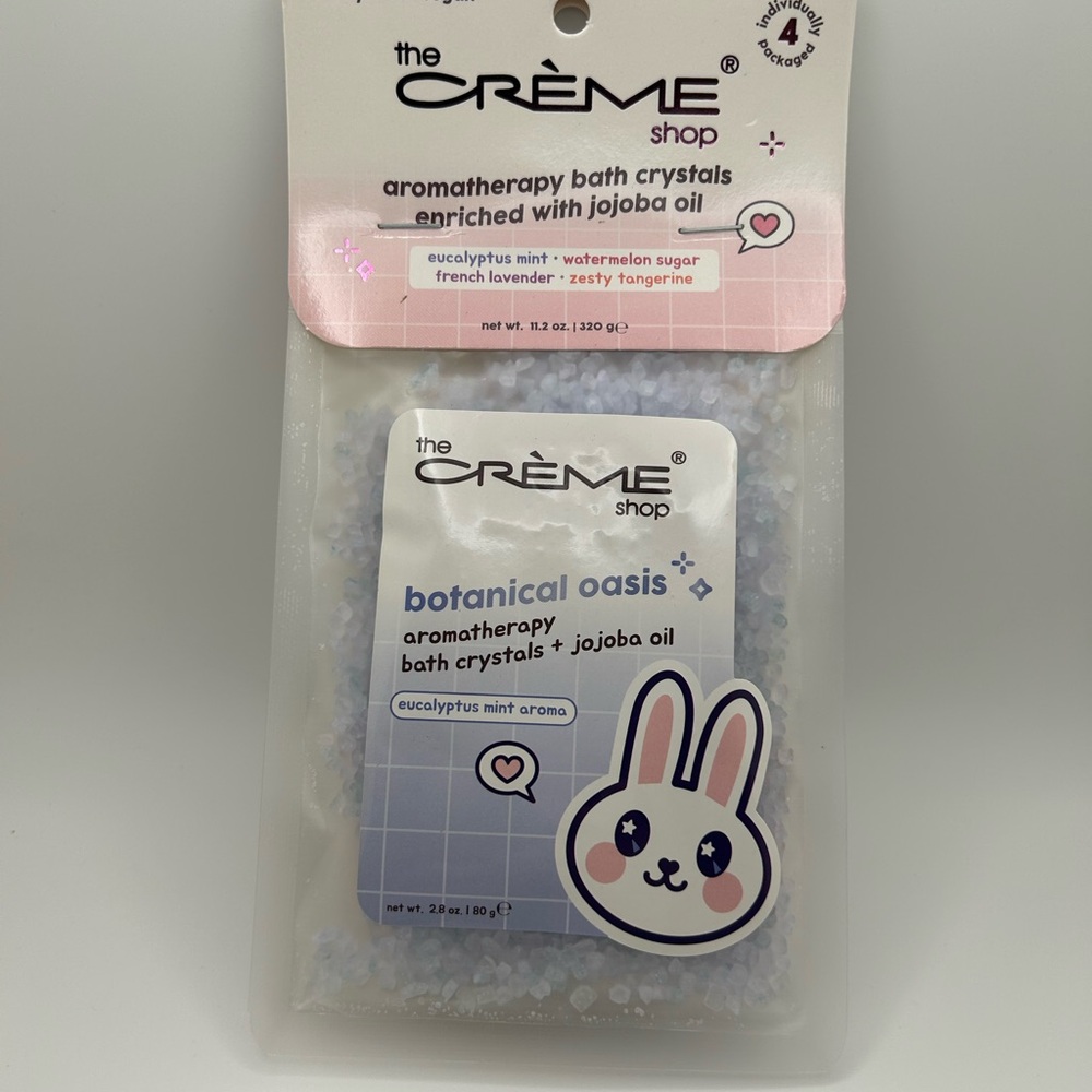 The crème shop  Aromatherapy Bath Crystals set 4